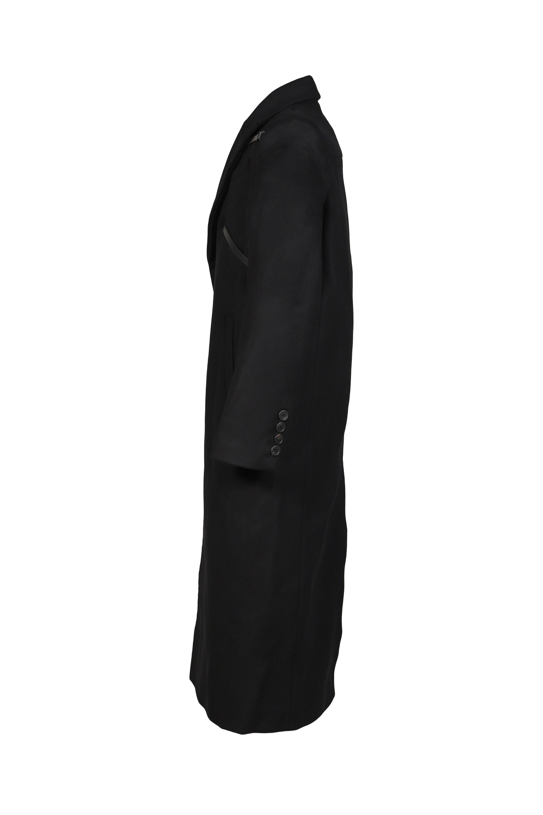 INTERLOCK COAT / BLK