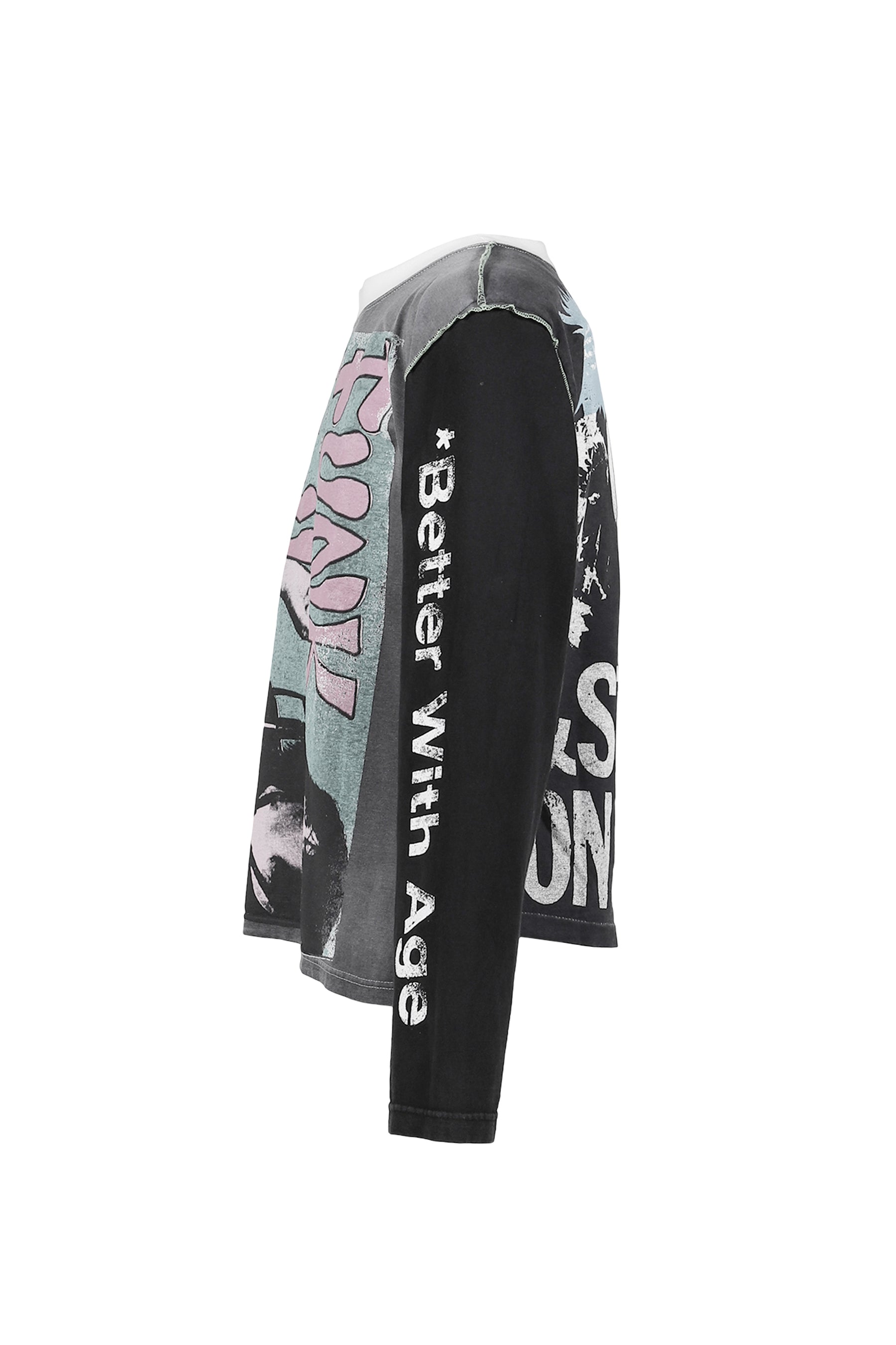 RIVKA REVERSIBLE LONG SLEEVE / BLK