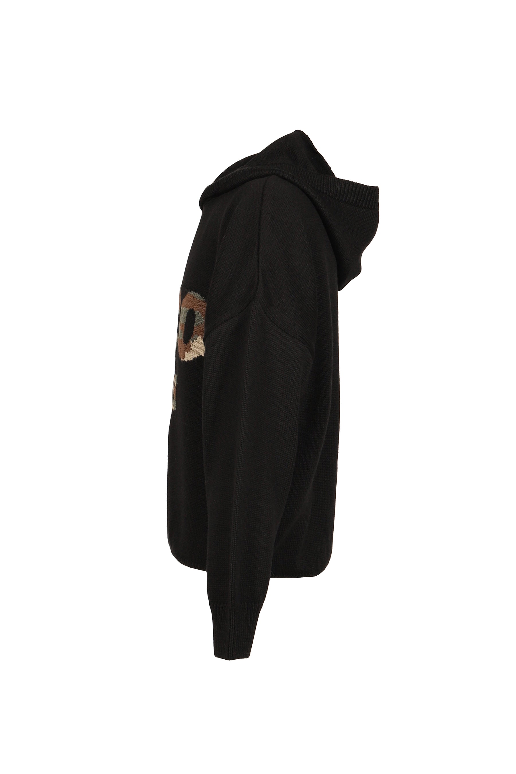 SELFIE HOODIE / BLACK/CAMO