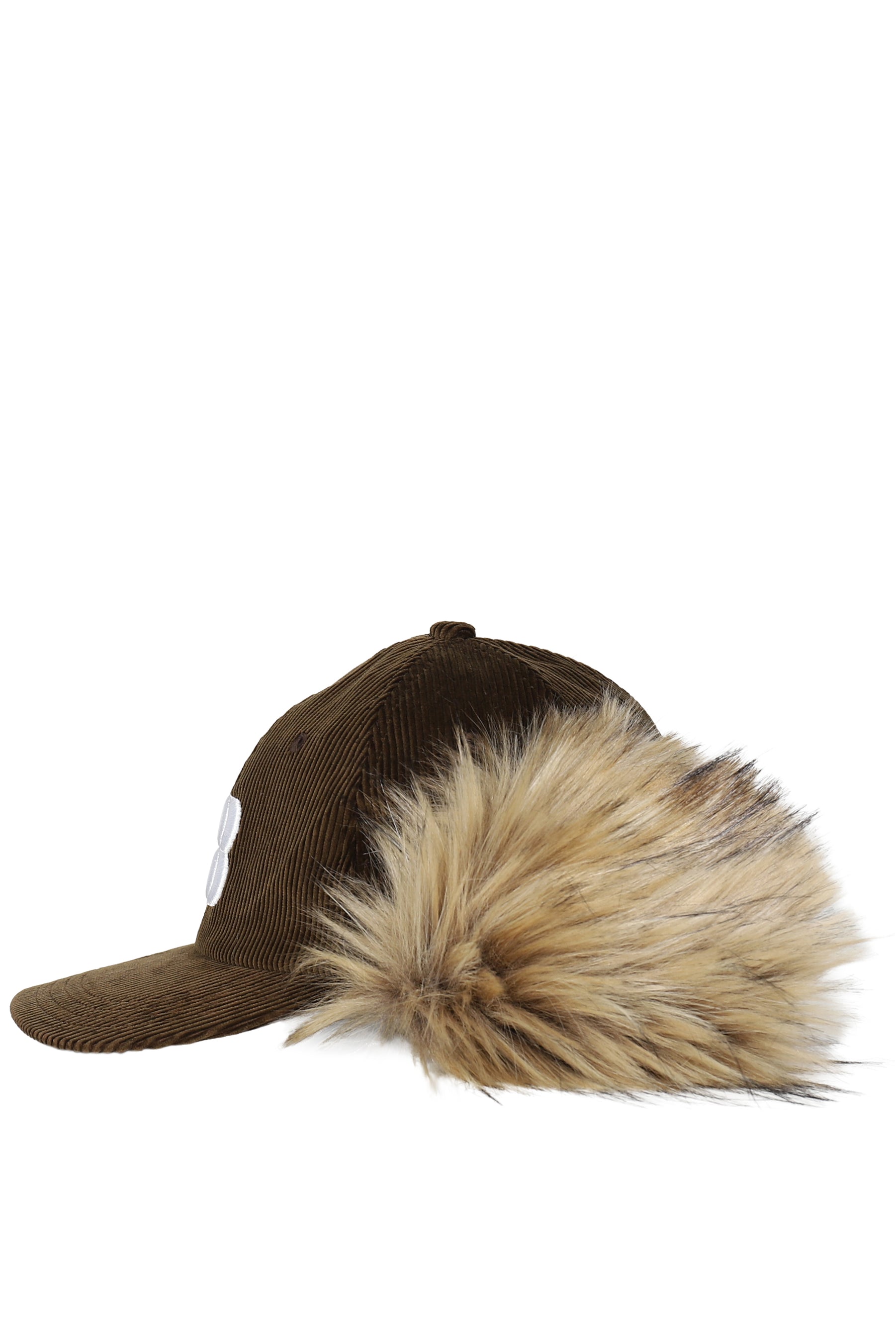 CORDUROY BB LOGO FLIGHT CAP / BRW