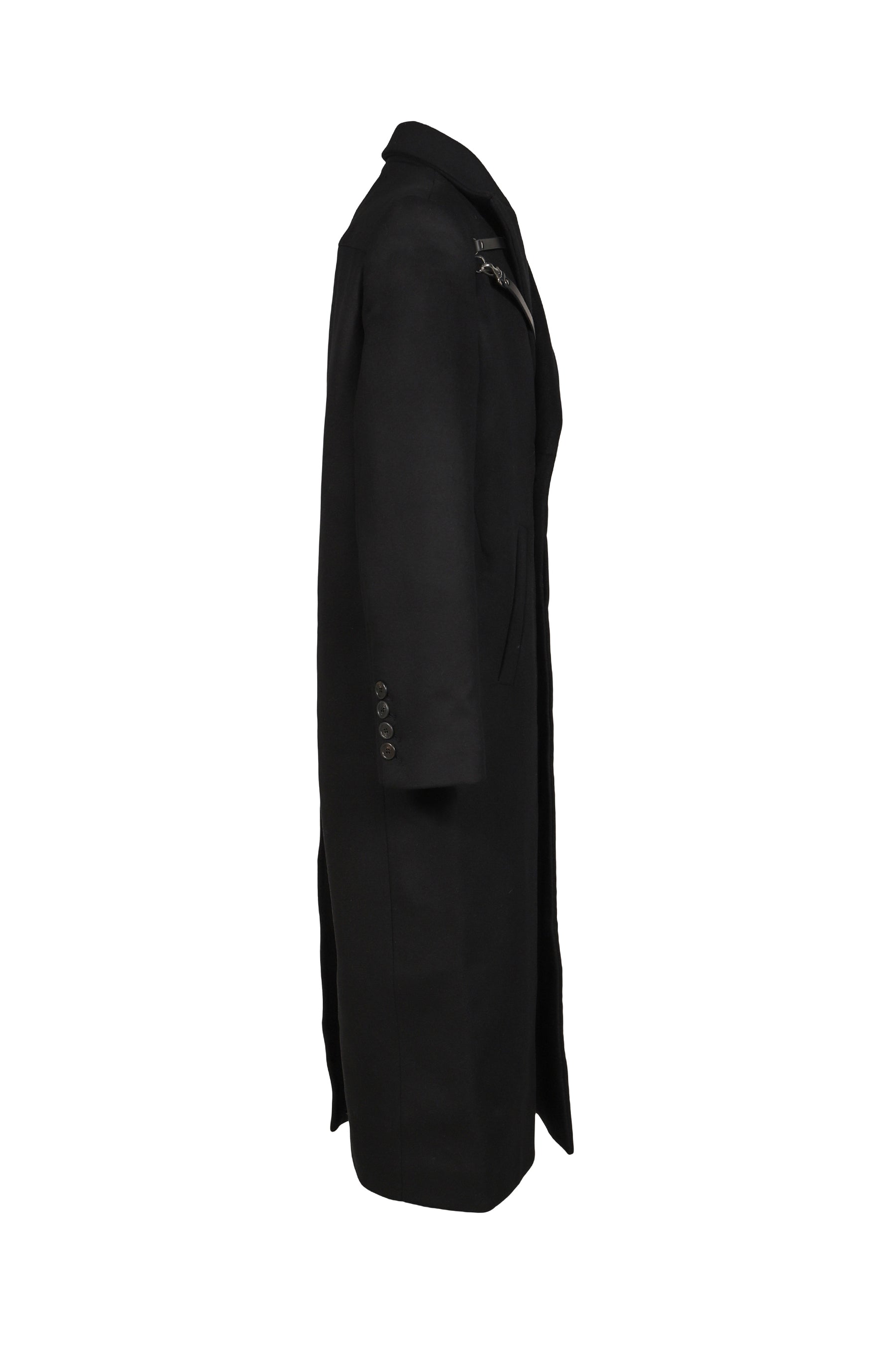 INTERLOCK COAT / BLK