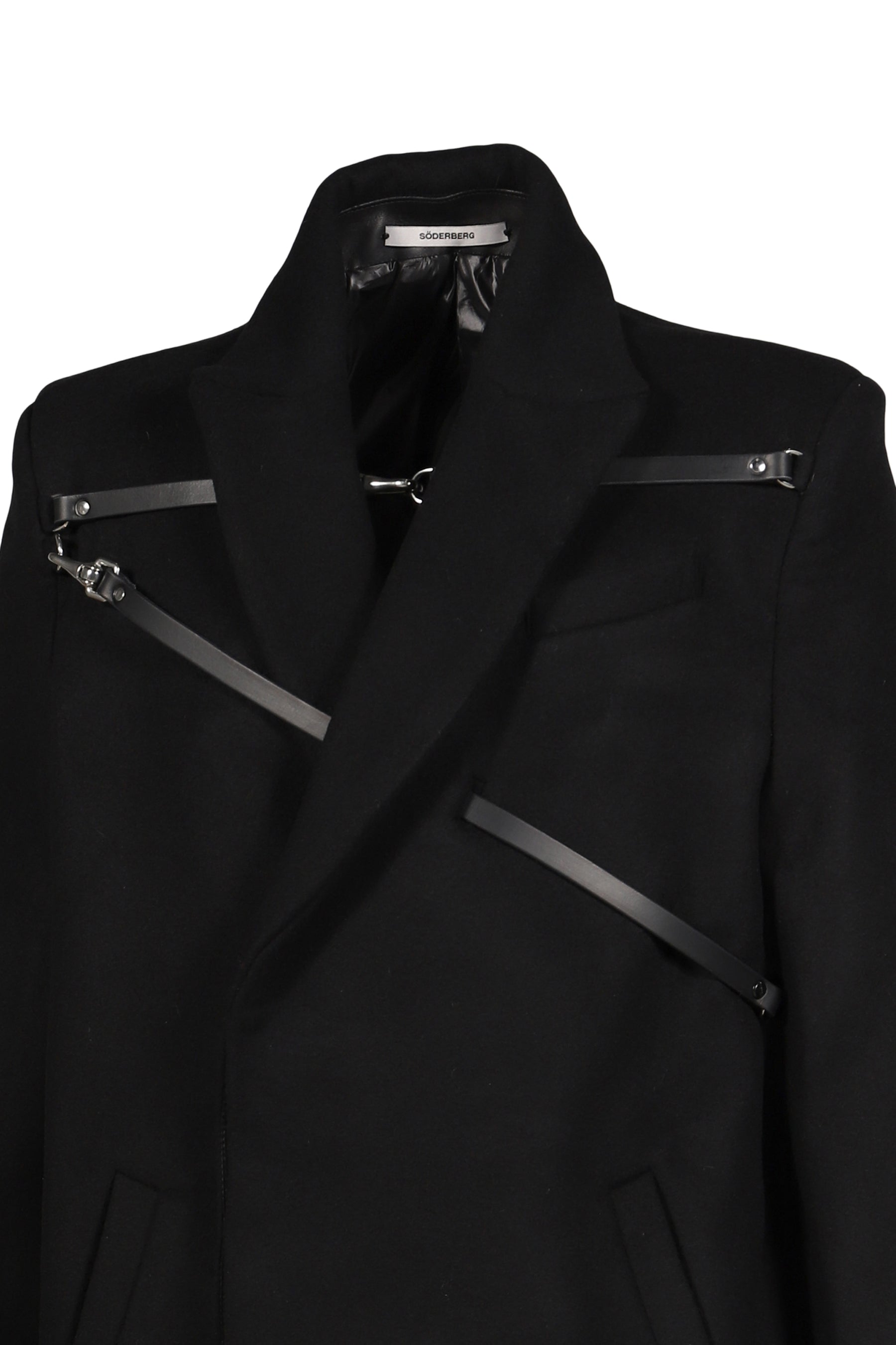 INTERLOCK COAT / BLK