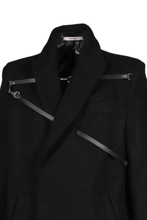 INTERLOCK COAT / BLK