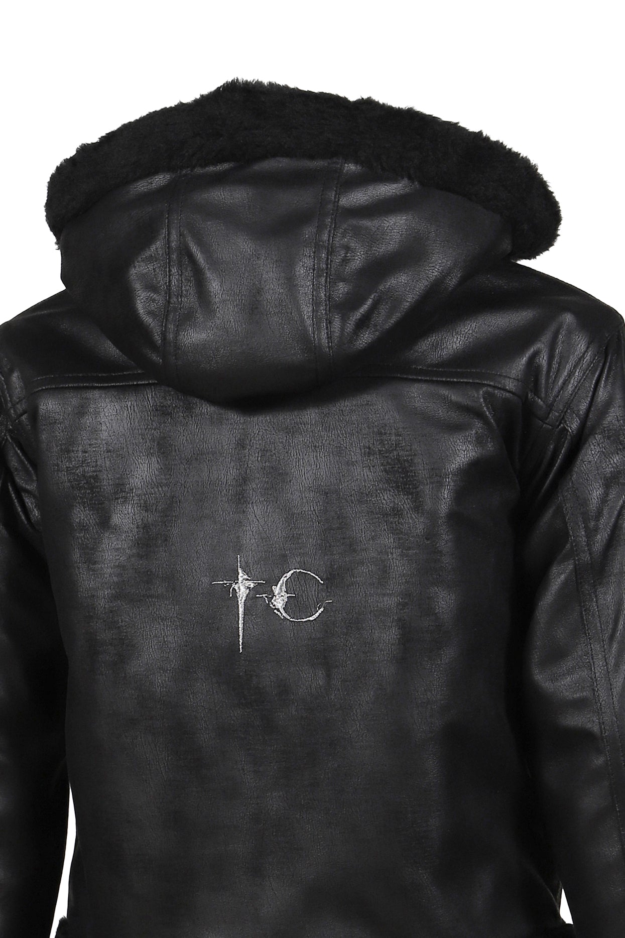 TC REVERSIBLE SHEARLING JACKET / BLK 