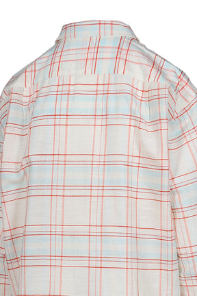 JEREMY CHECKS SHIRT / WHT