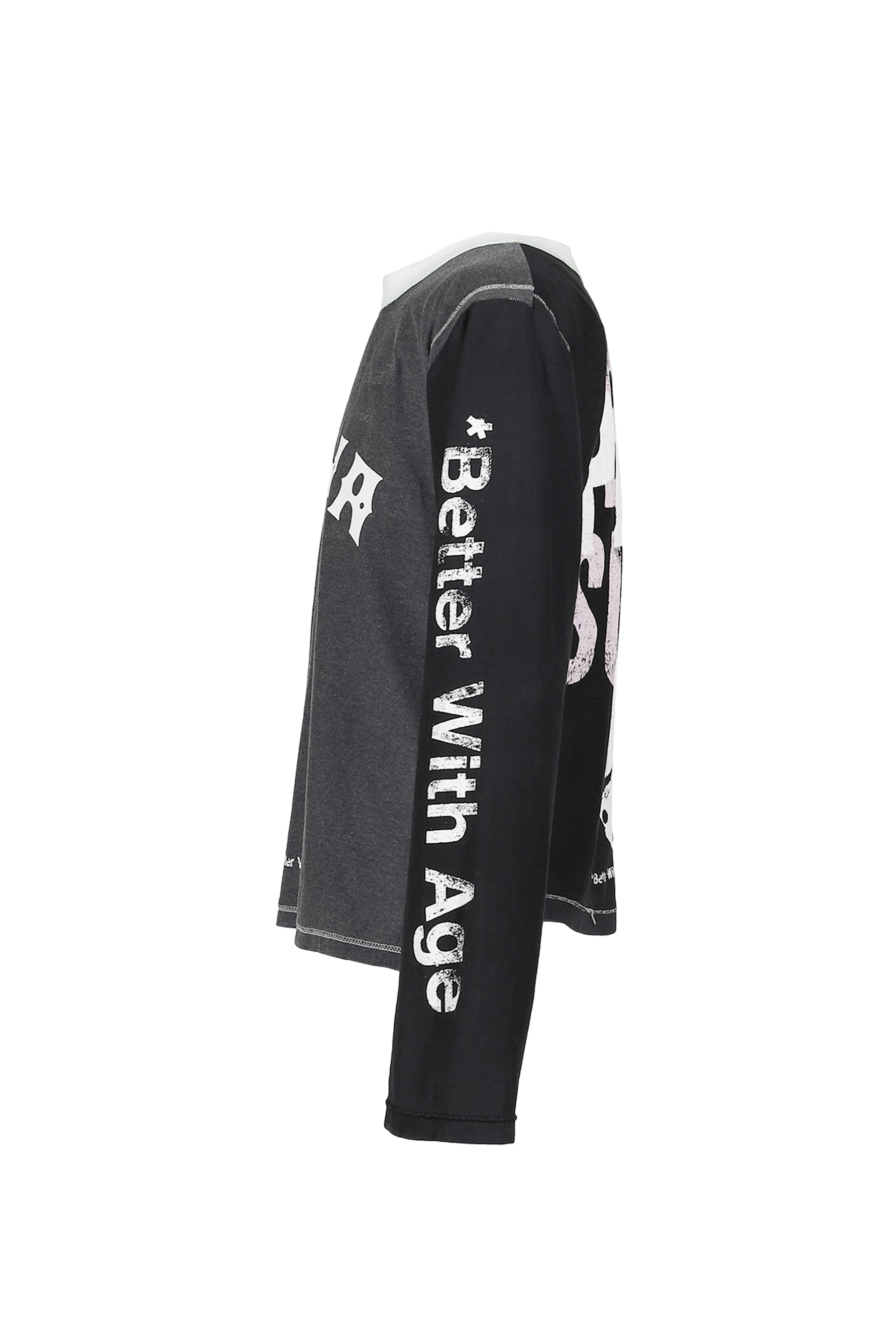 RIVKA REVERSIBLE LONG SLEEVE / BLK