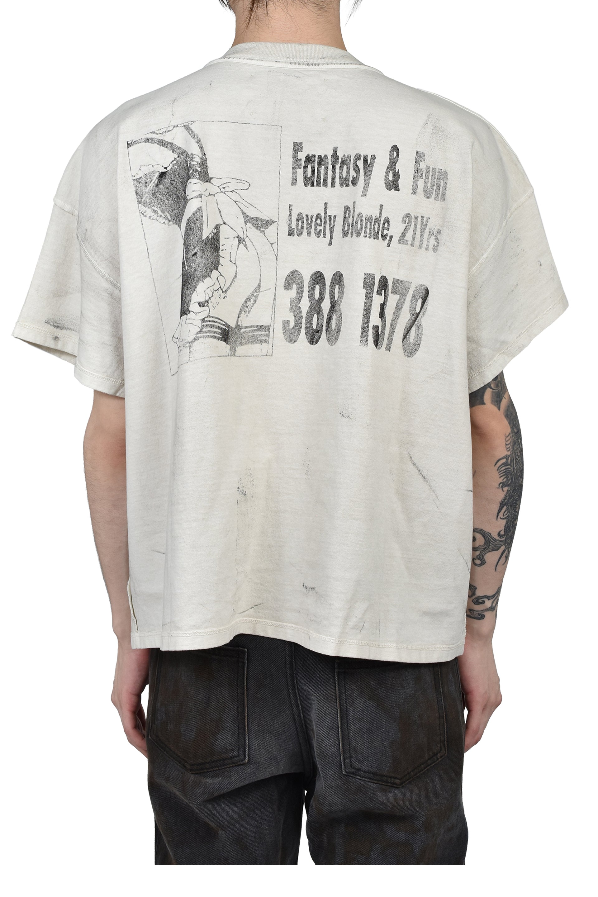 FANTASY SPECIALIST T-SHIRT / DIRTY WHT