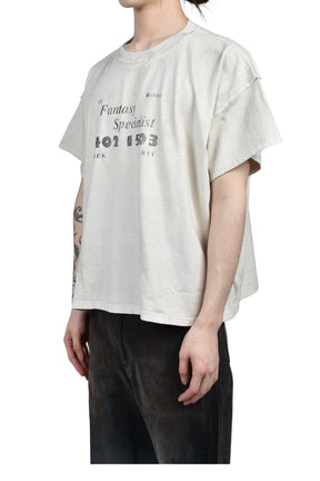 FANTASY SPECIALIST T-SHIRT / DIRTY WHT