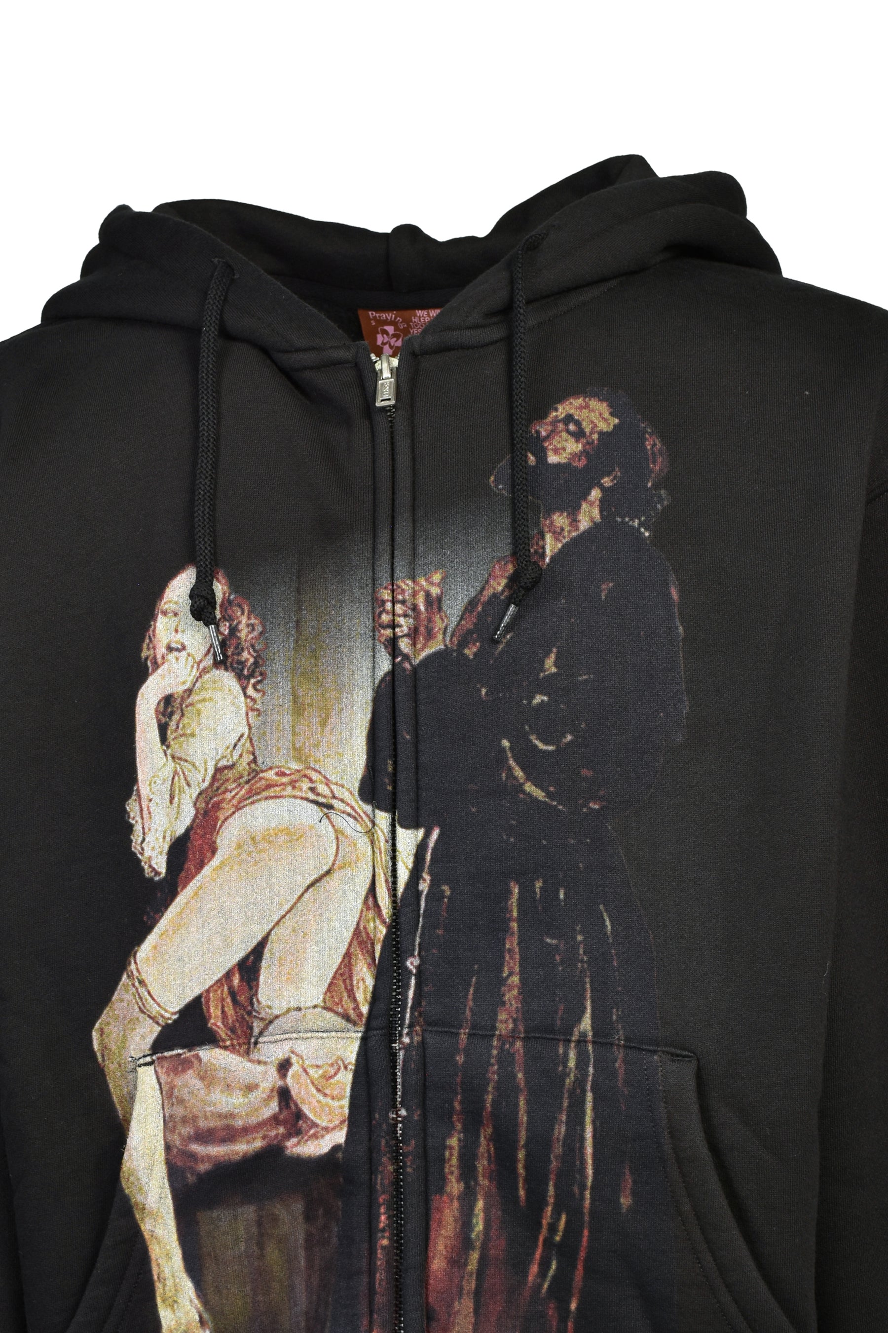 MONK HOODIE / BLK