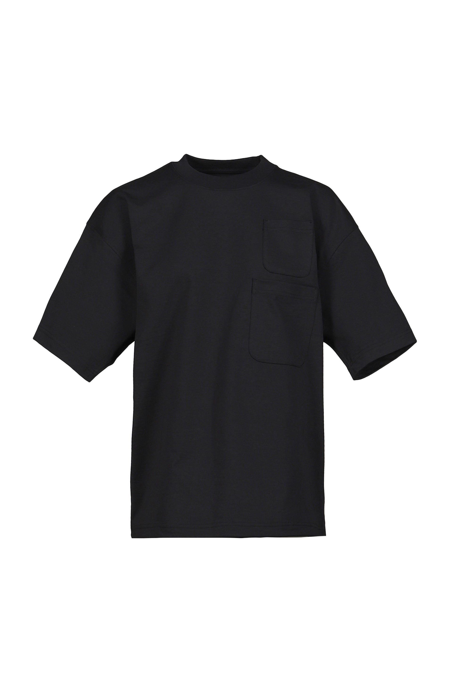 DAIWA PIER39 TECH W/POCKET CREW TEE / BLK