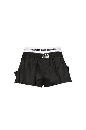 RUFFLE BOXERS / BLK