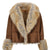 FUR TRIM COAT / BRW
