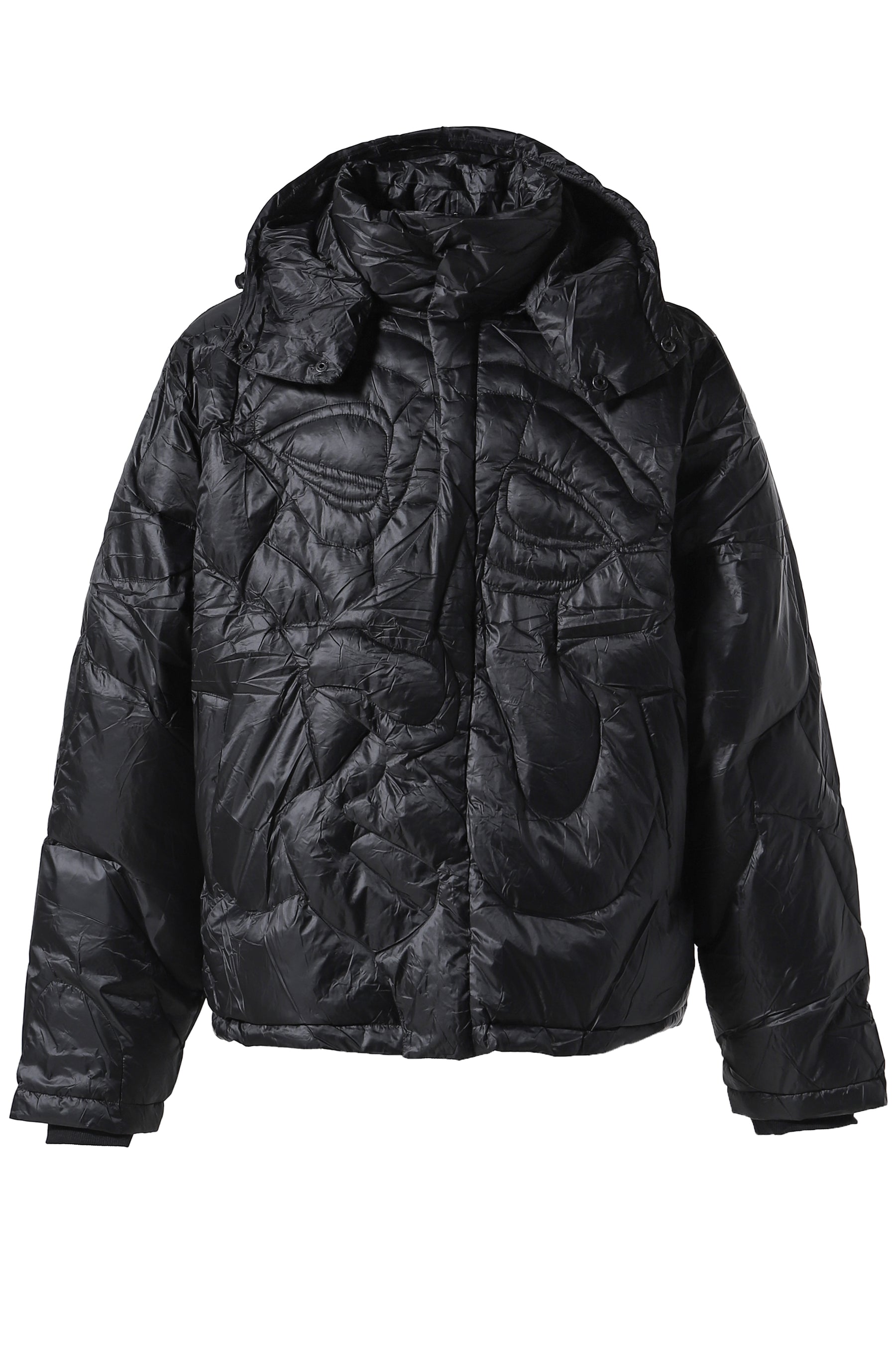 KISSING PUFFER-BLACK / BLK