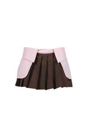 PINK COLLAR MINI SKORT / PNK 
