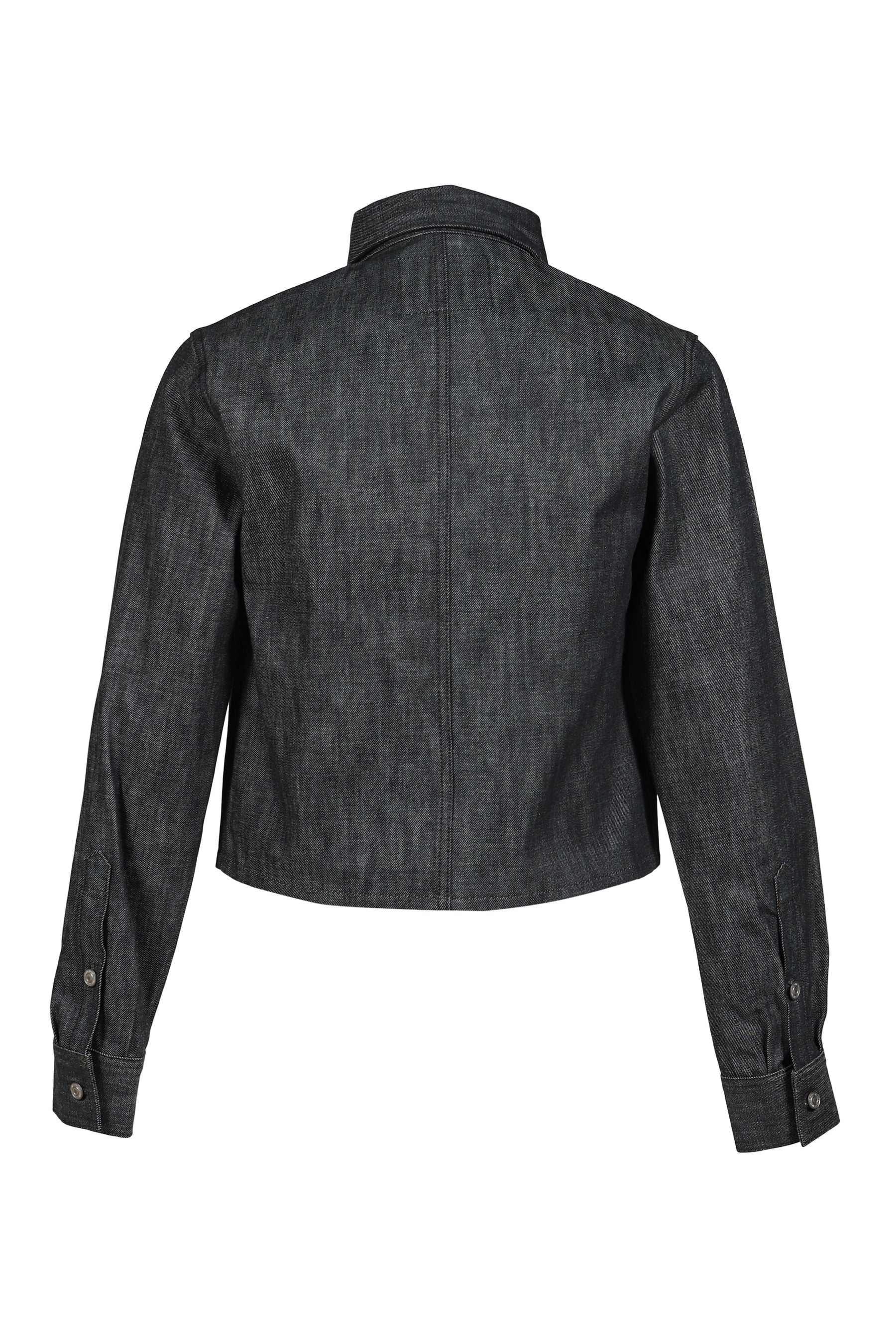 RH CROPPED DENIM SHIRT / RAW IND