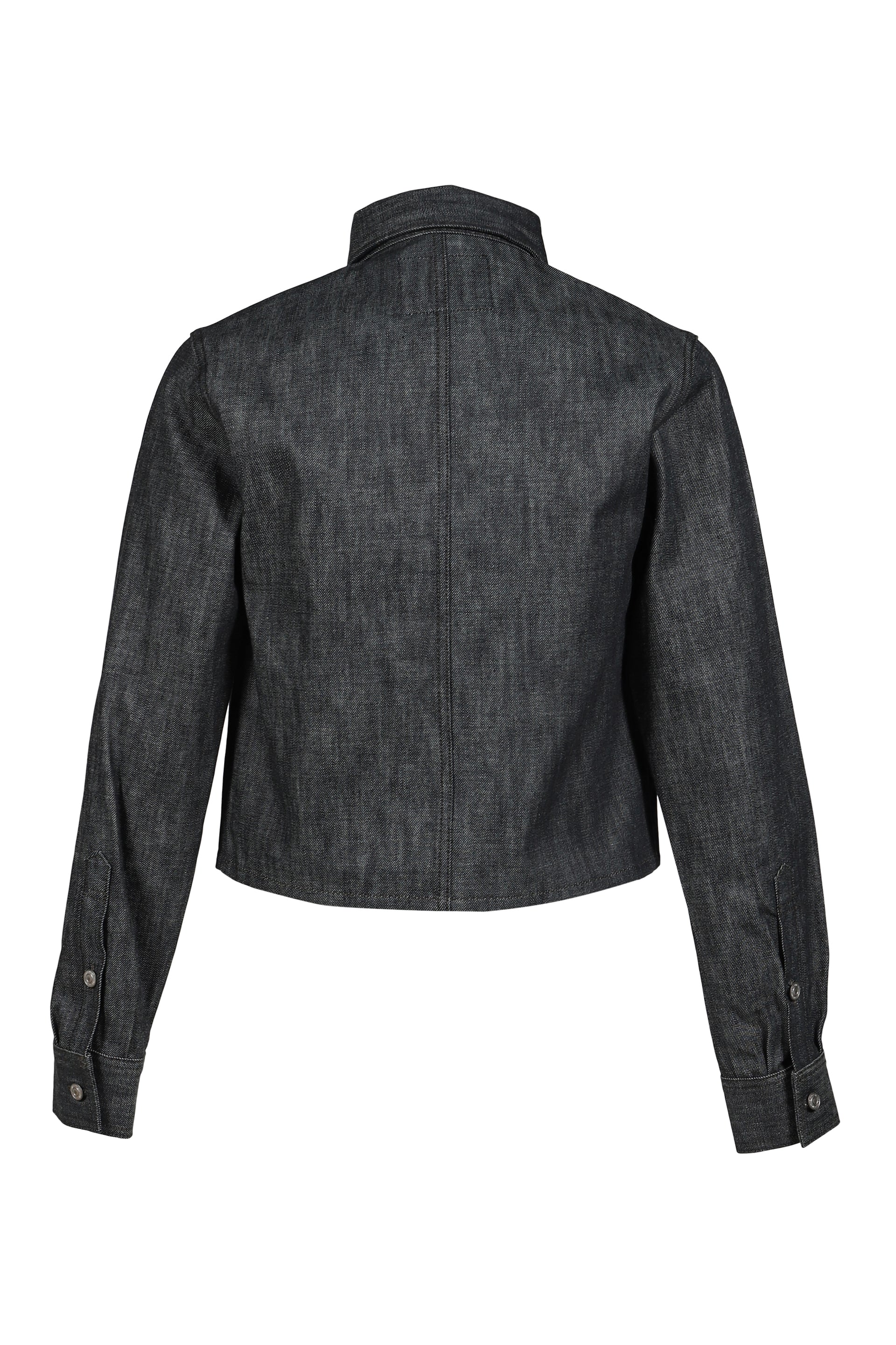 RH CROPPED DENIM SHIRT / RAW IND