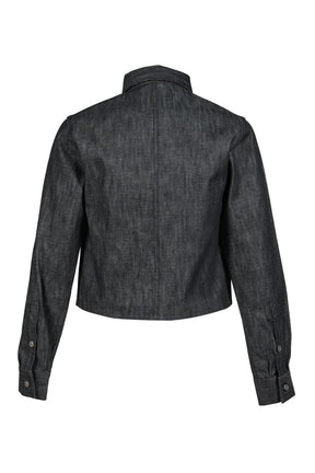 RH CROPPED DENIM SHIRT / RAW IND