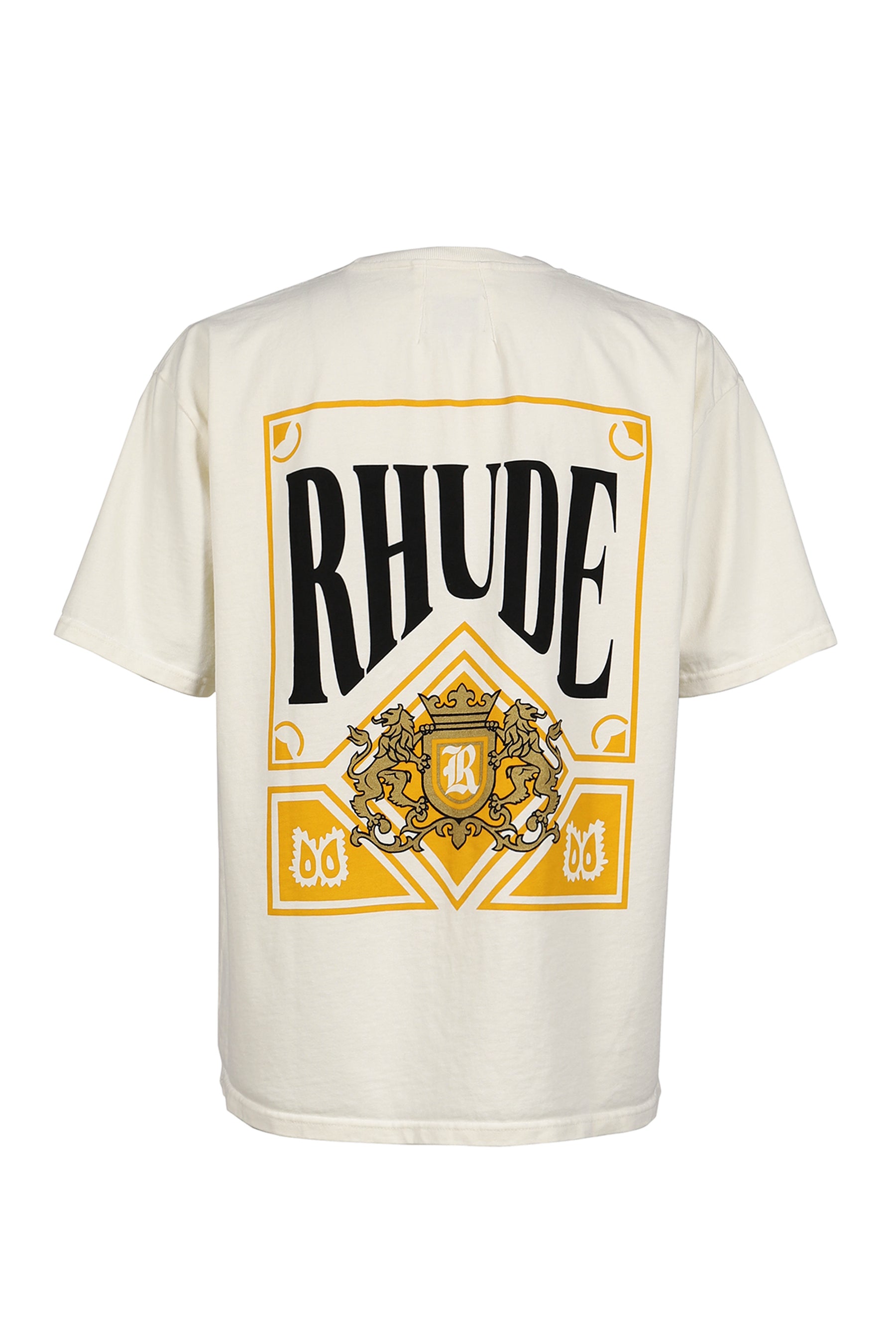RHUDE ルード SS26 RHUDE PLAYING CARD TEE / WHT - NUBIAN ヌビアン