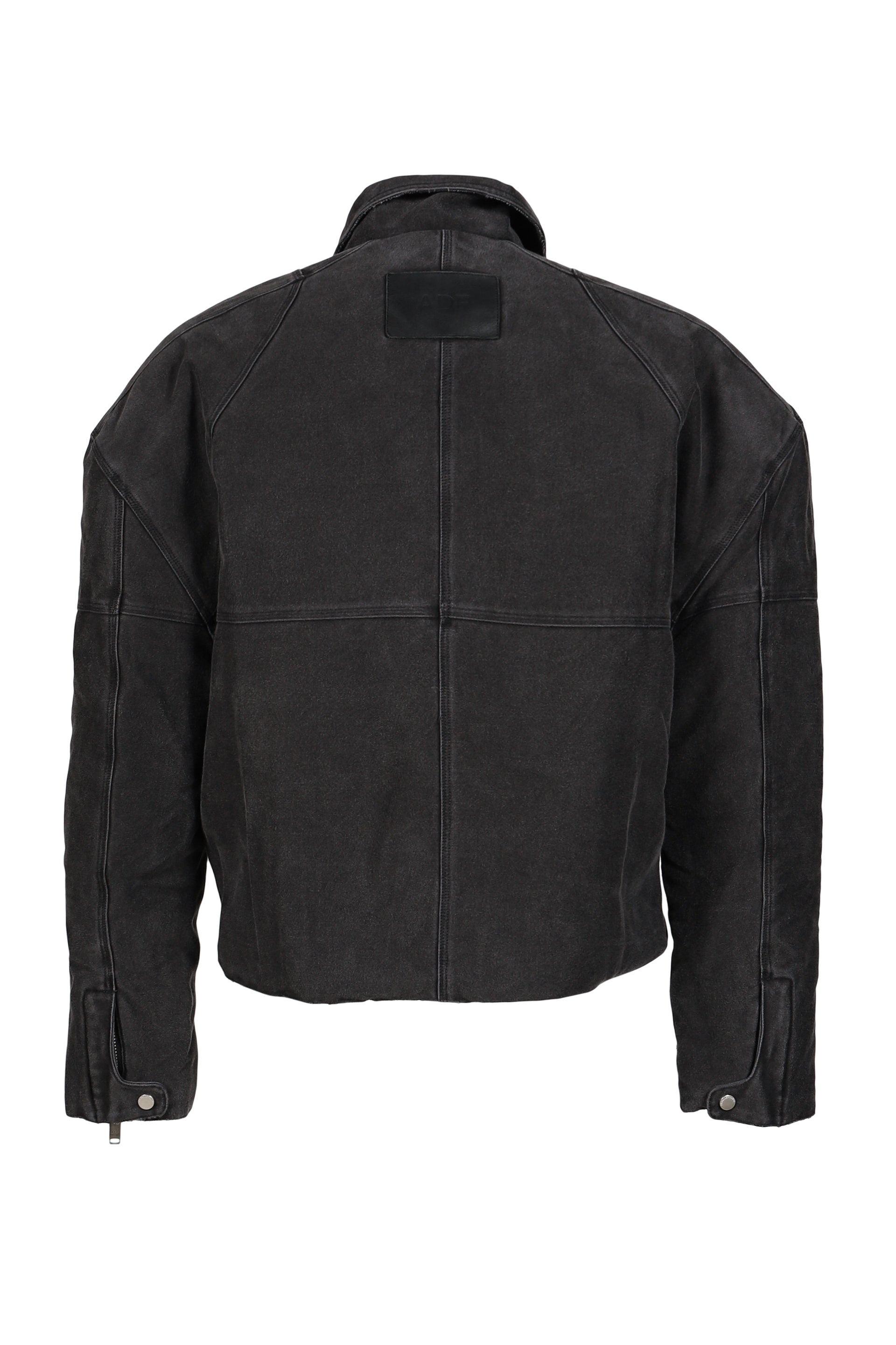 BULWARK MOLESKIN TRUCKER JACKET / WASHED BLK