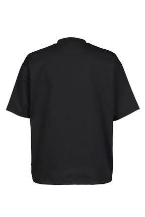 TECH DRAWSTRING S/S TEE / BLACK