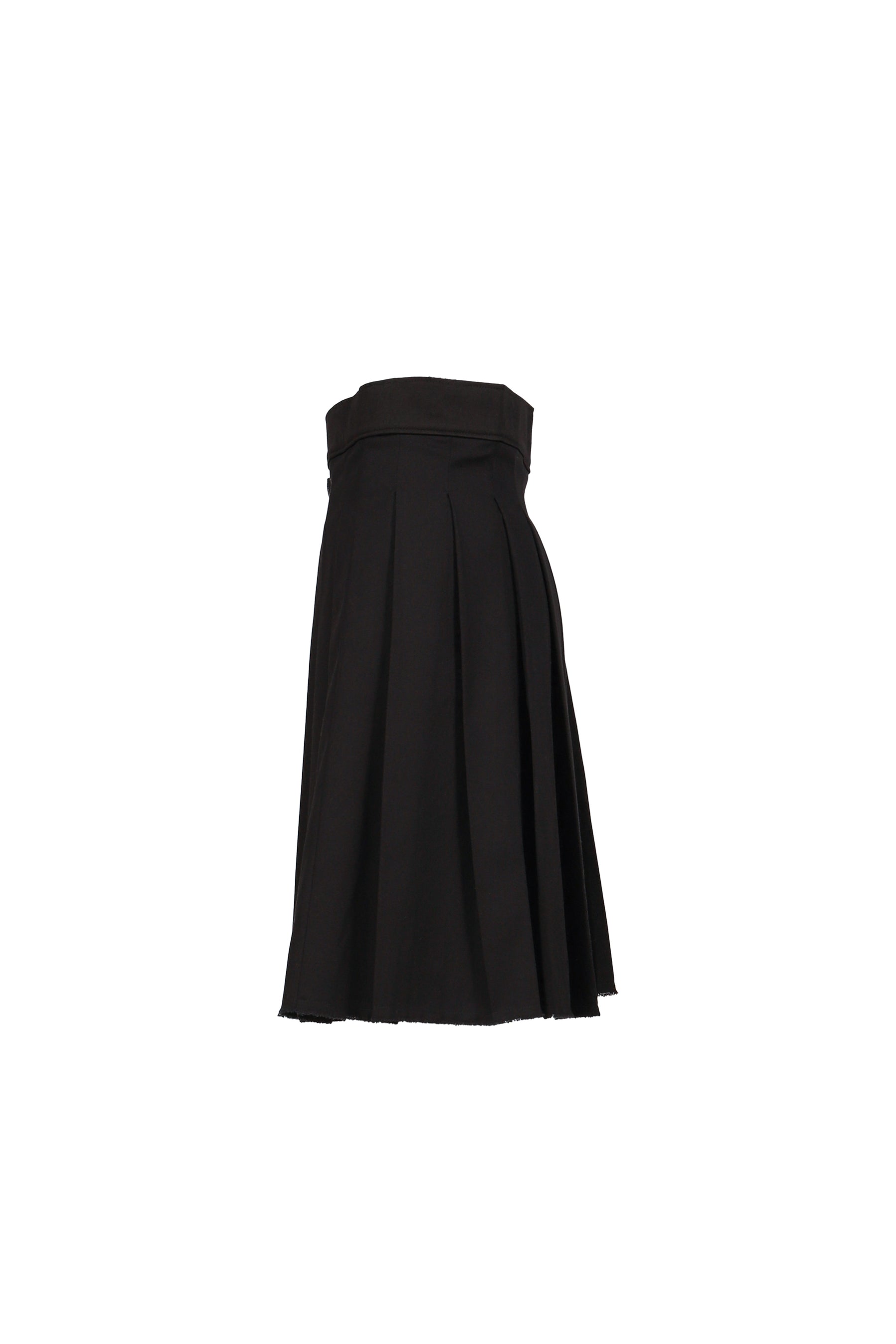 A4 COTTON KILT / BLK