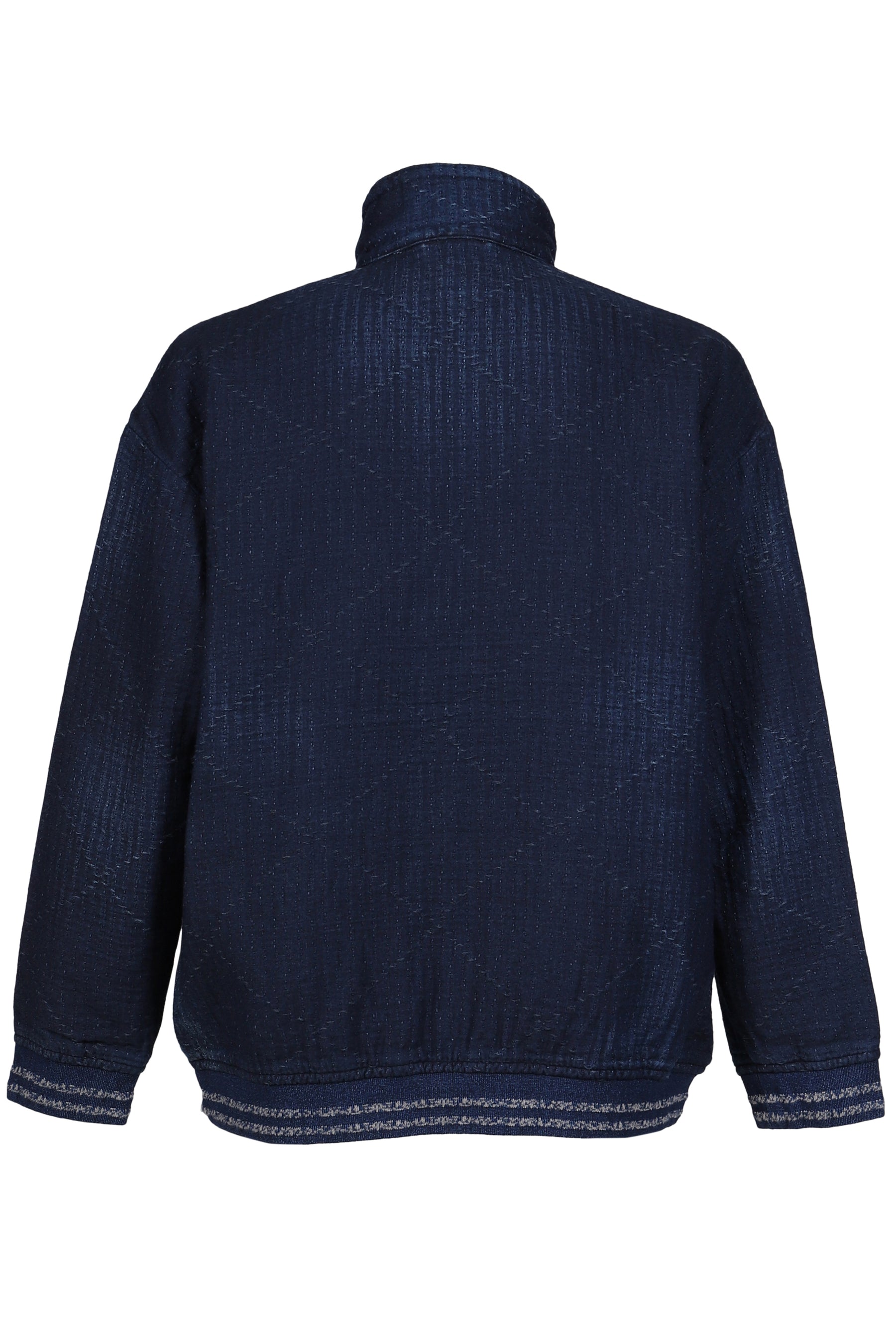 SEA ISLAND SASHIKO TRACK JACKET (LIMITED) / BLU