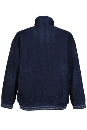 SEA ISLAND SASHIKO TRACK JACKET (LIMITED) / BLU