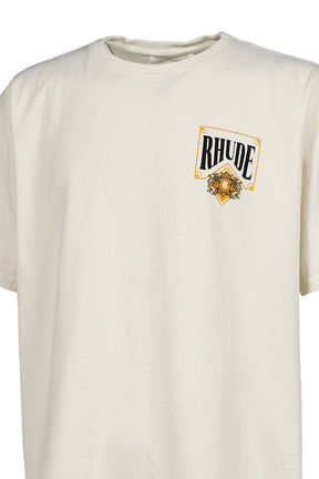 RHUDE ルード SS26 RHUDE PLAYING CARD TEE / WHT - NUBIAN ヌビアン