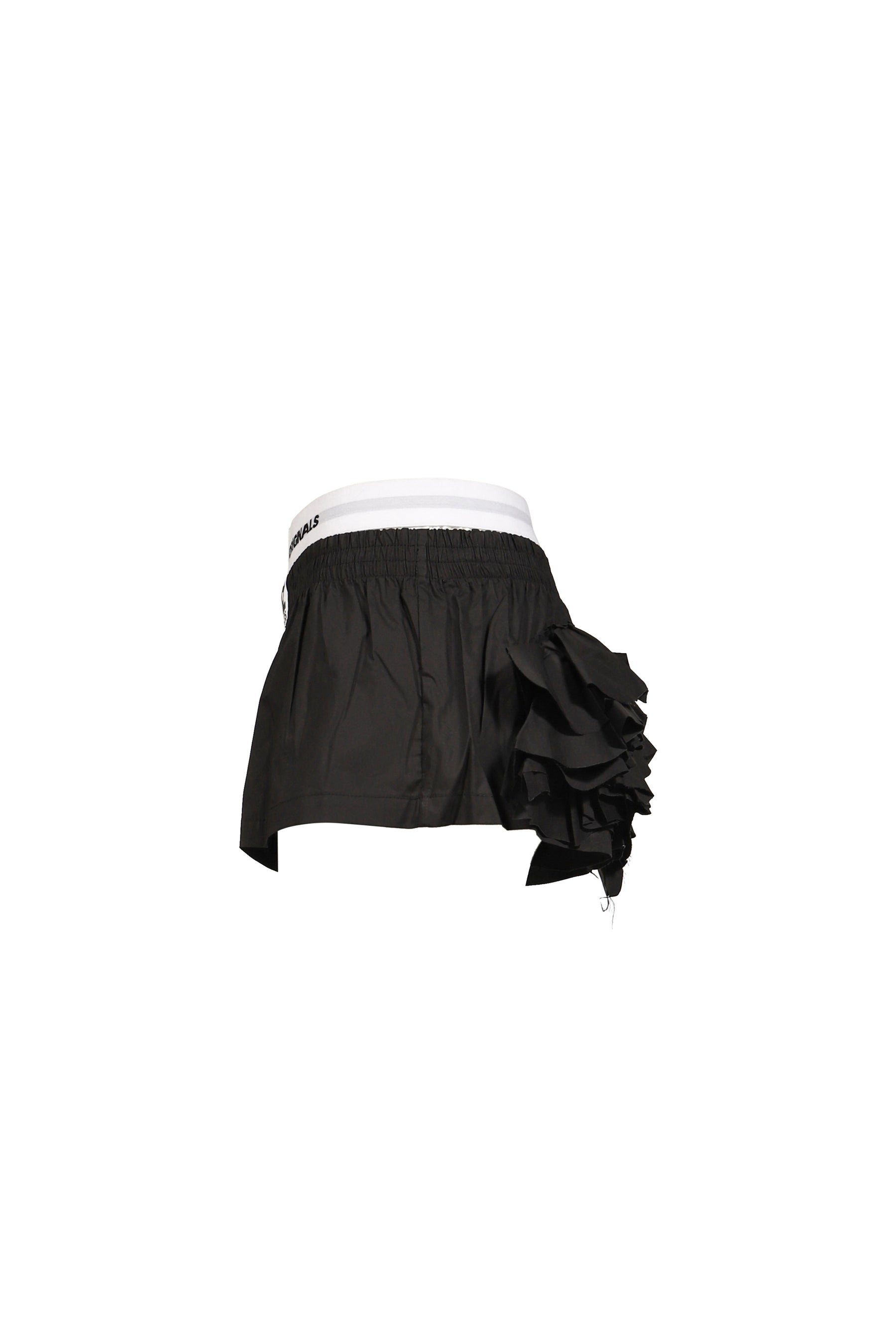 RUFFLE BOXERS / BLK