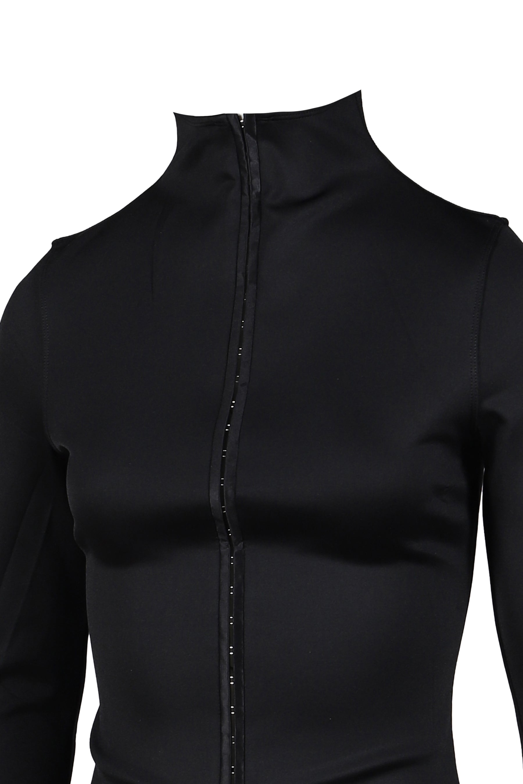 HOOK AND EYE JACKET / BLK