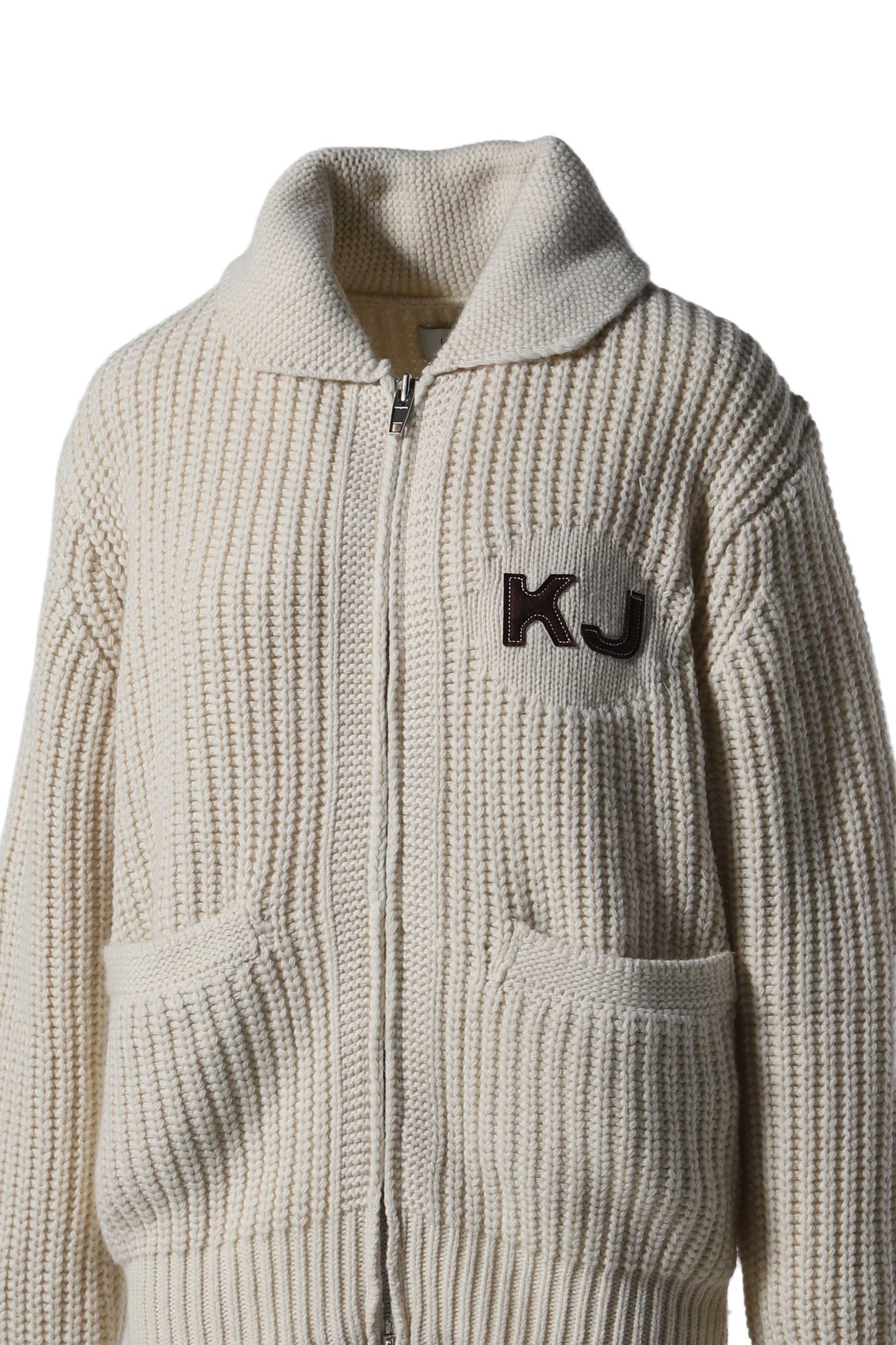 KJ COWICHAN CARDIGAN / IVORY