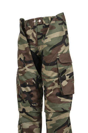 MECHA CARGO PANTS / CAMO