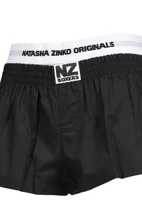 RUFFLE BOXERS / BLK