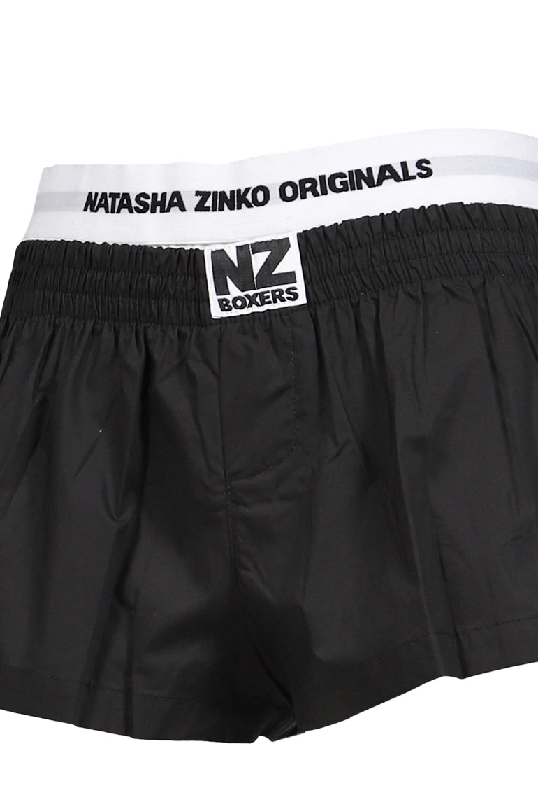 RUFFLE BOXERS / BLK