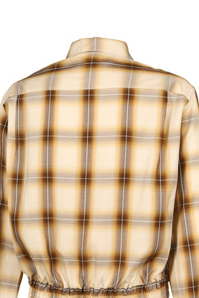 EMBROIDERED BLOUSON SHIRT / BEI