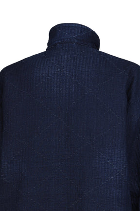 SEA ISLAND SASHIKO TRACK JACKET (LIMITED) / BLU