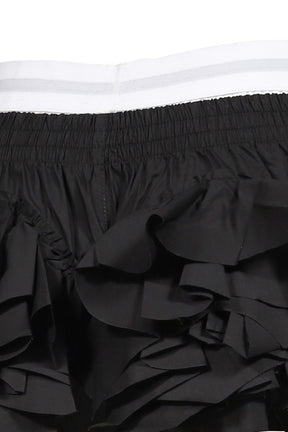 RUFFLE BOXERS / BLK