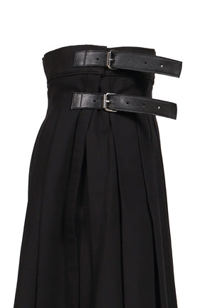 A4 COTTON KILT / BLK