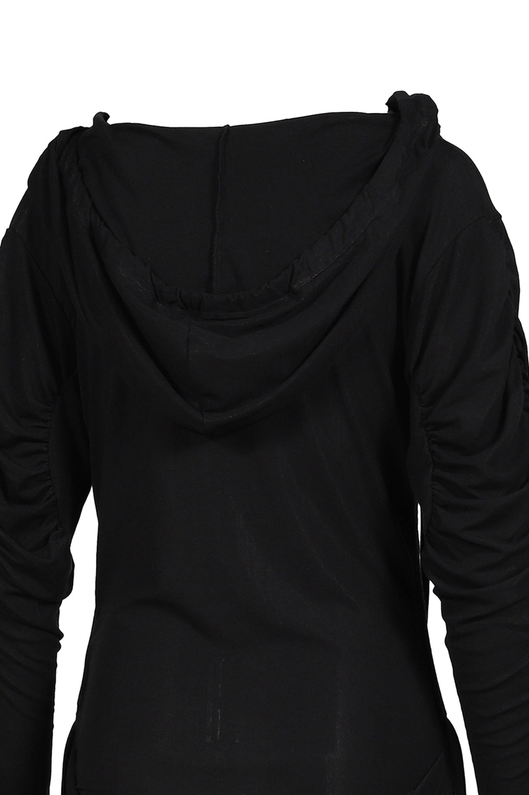 GALLIANO VIBES HOODIE T-DRESS / BLK