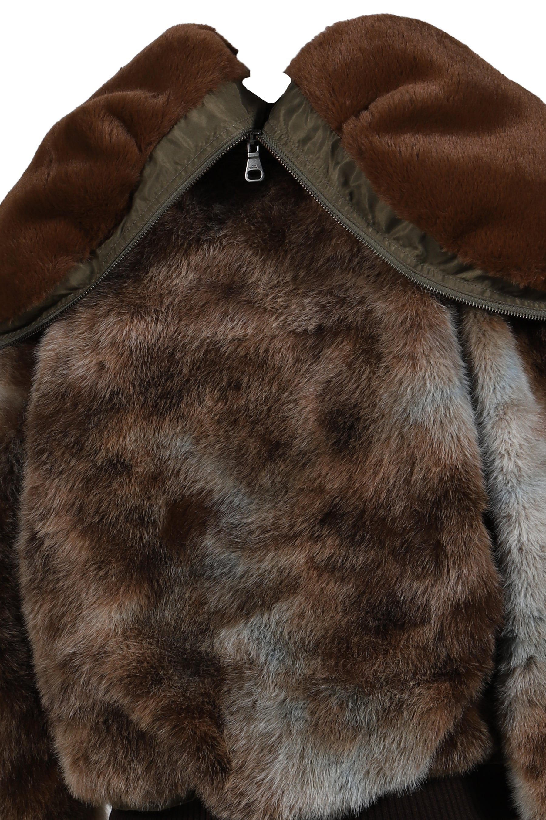 VANESSA FUR N2B JACKET / BRW