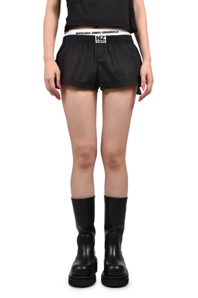 RUFFLE BOXERS / BLK