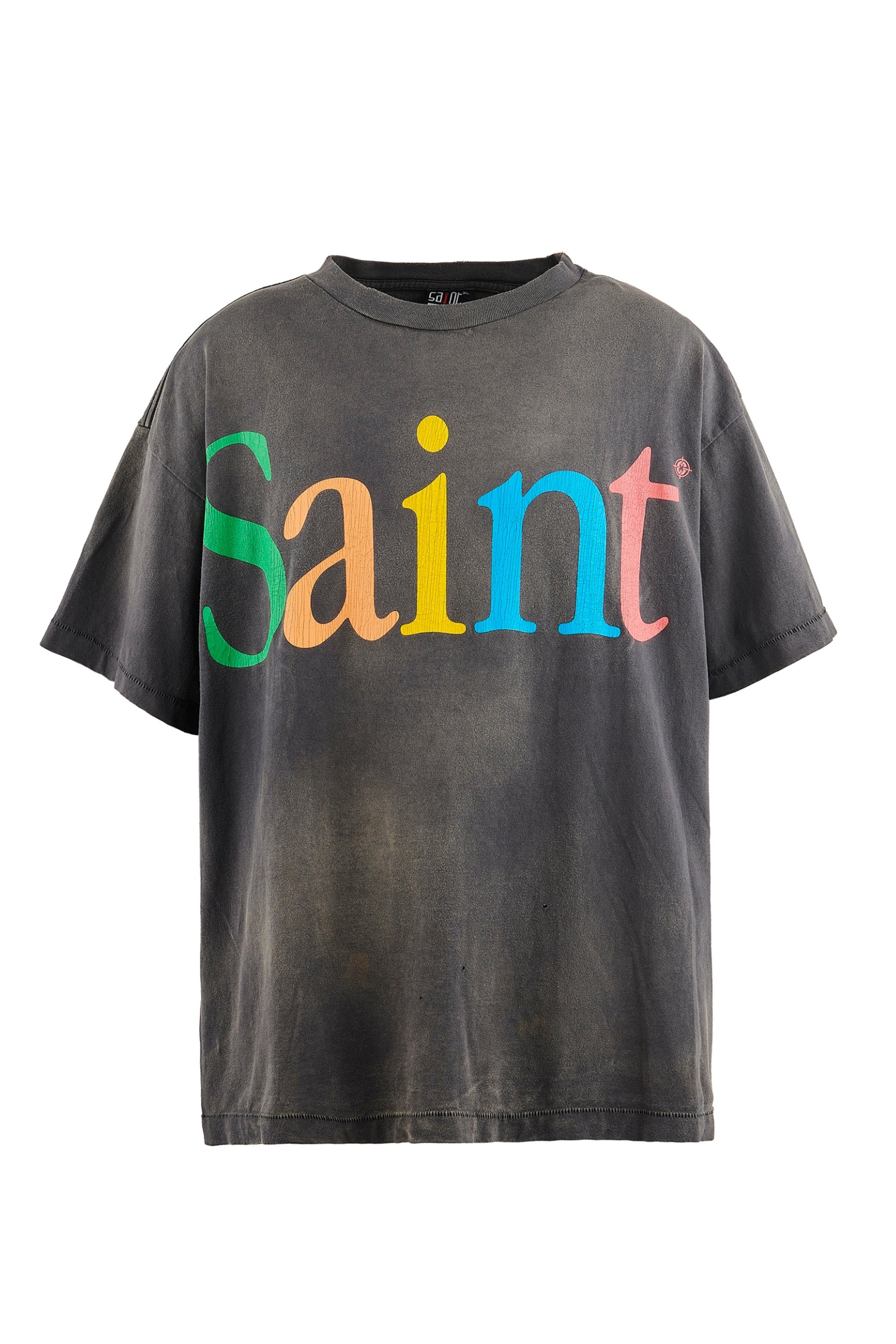 SAINT Mxxxxxx セイント マイケル SS24 SS TEE/COLOFUL SAINT / BLK 