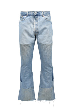 DENIM FLARE / BLU