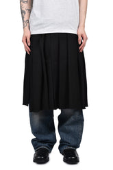 A4 COTTON KILT / BLK