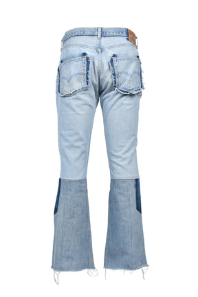 DENIM FLARE / BLU