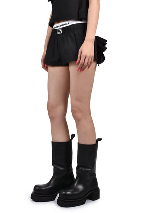 RUFFLE BOXERS / BLK