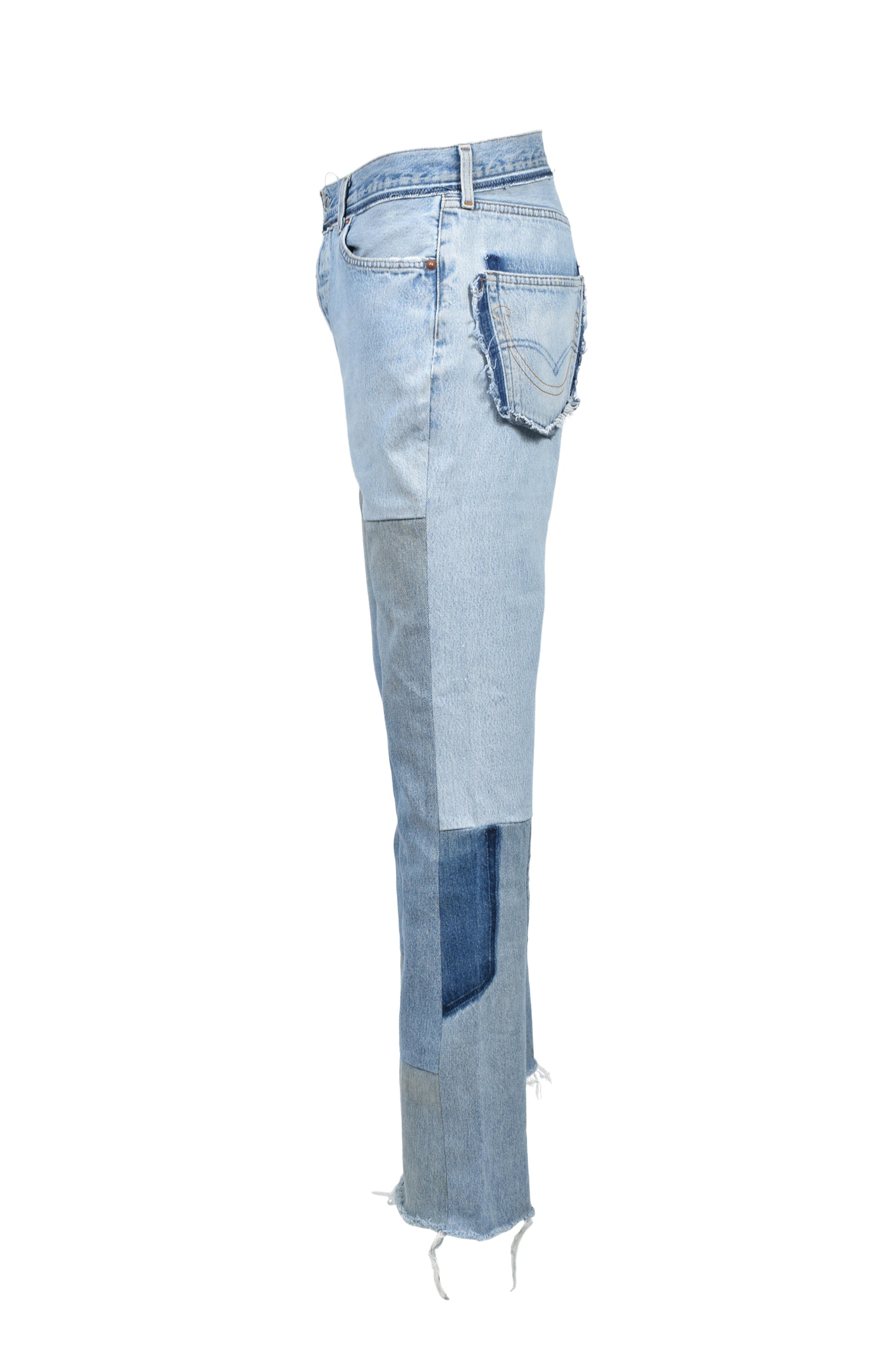 DENIM FLARE / BLU