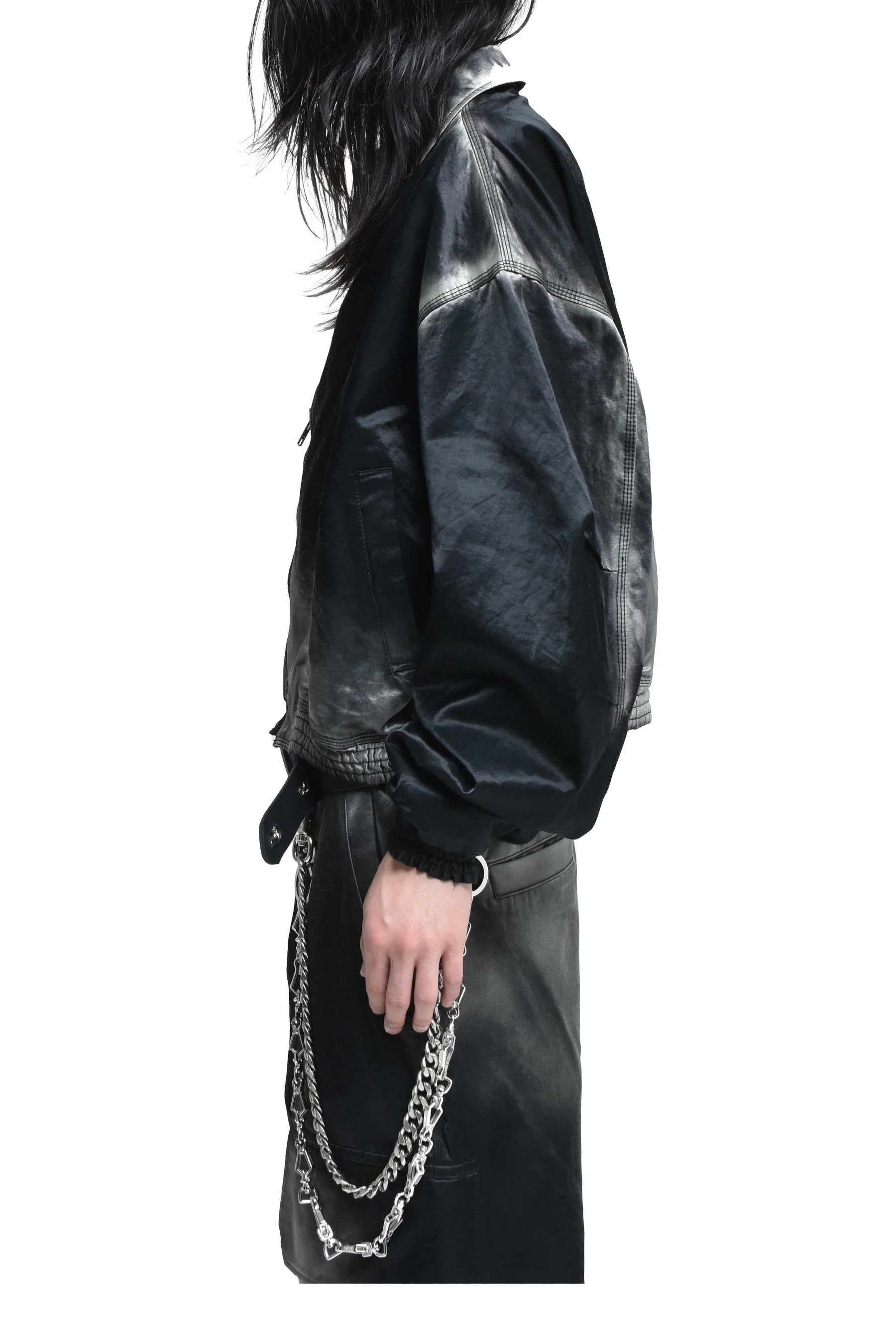 FADED WORKER JACKET / FADED BLK 