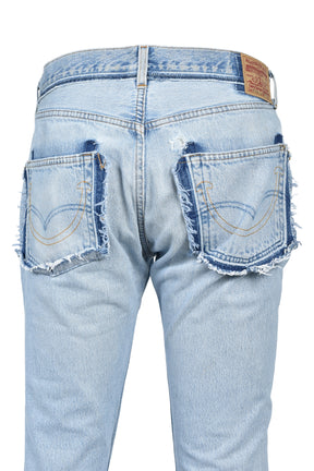 DENIM FLARE / BLU