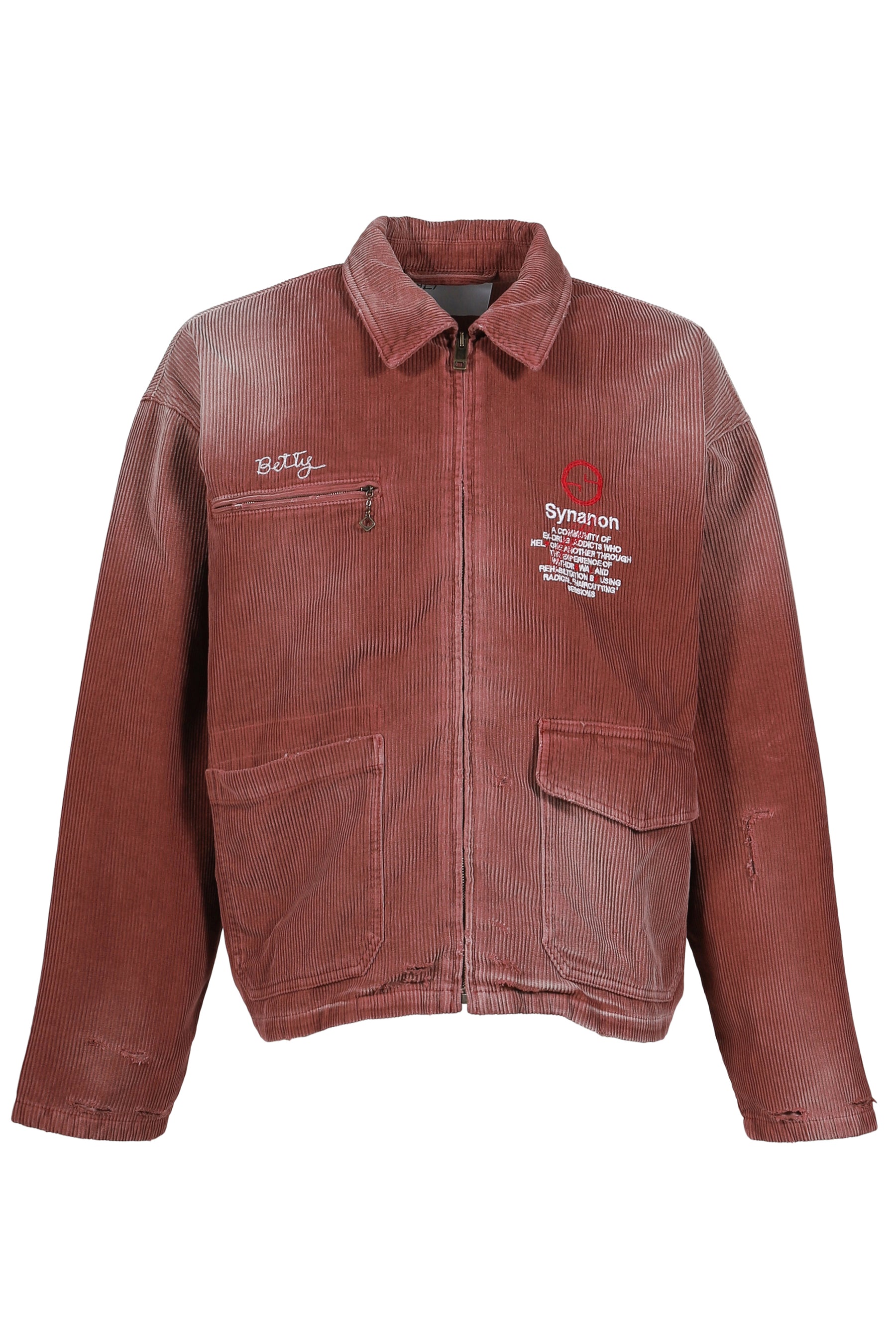 SYNANON CORD WORK JACKET / BUR